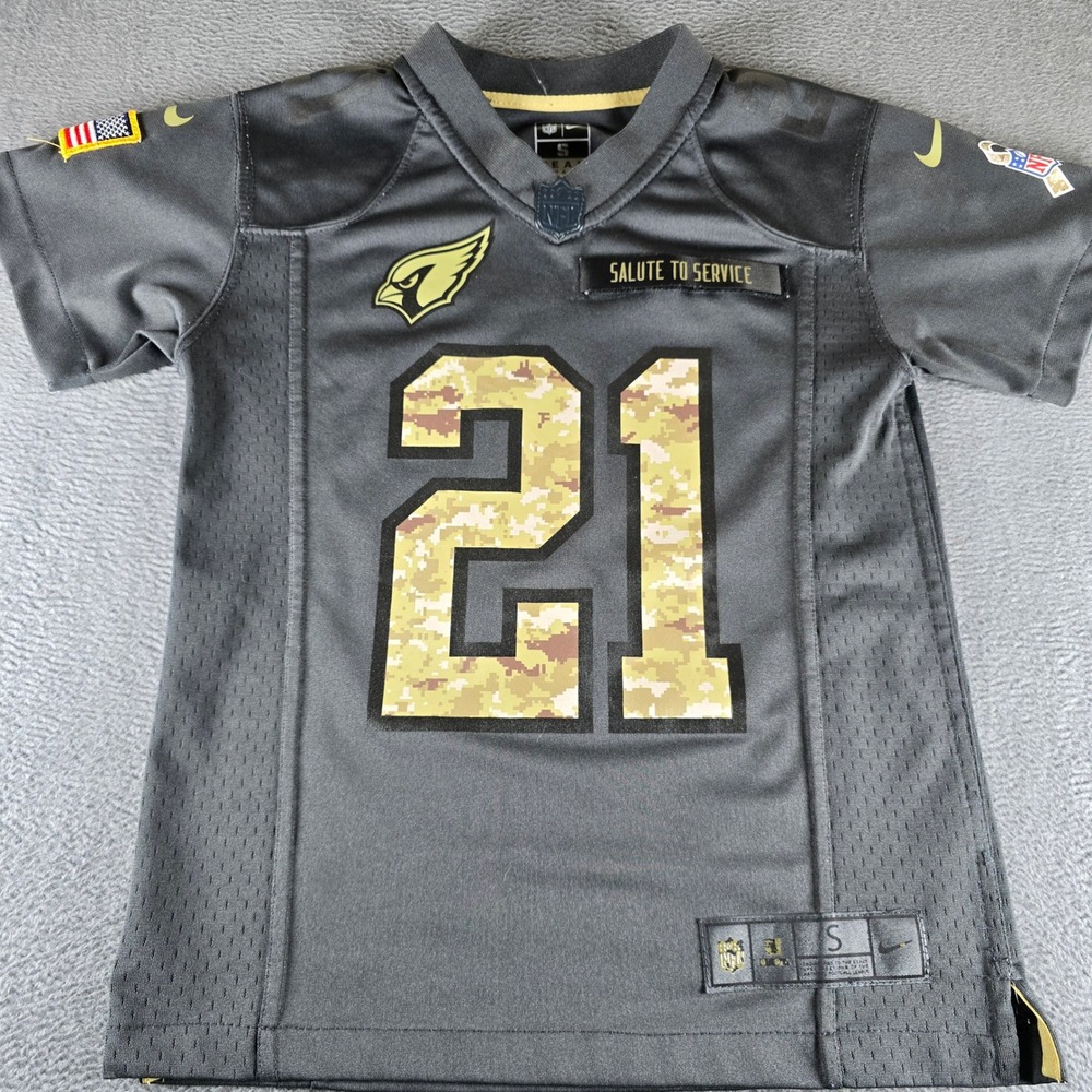 Nike Arizona Cardinals Patrick Peterson 21 Salute to Service Youth Jersey Small